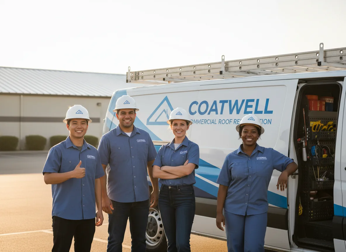 Commercial roof coating company in Waco, KY